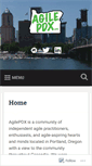 Mobile Screenshot of agilepdx.org